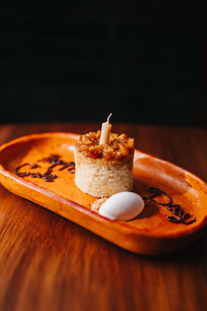 Postre del menú de verano en 9 Patrias inspirado en celebraciones hondureñas
